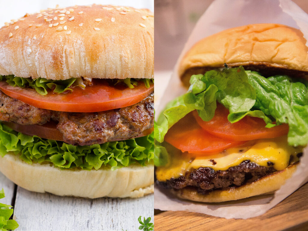 burger vs hamburger